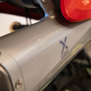 Sticker X-Grip tobă finală transparent